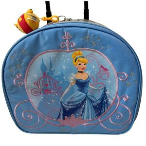 Disney Store Cinderella Princess Rolling Luggage/Carry-on Suitcase